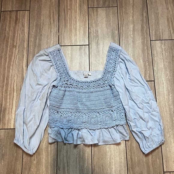 American Eagle Outfitters Women's Skinny Fit Blouse Medium - Picture 6 of 6